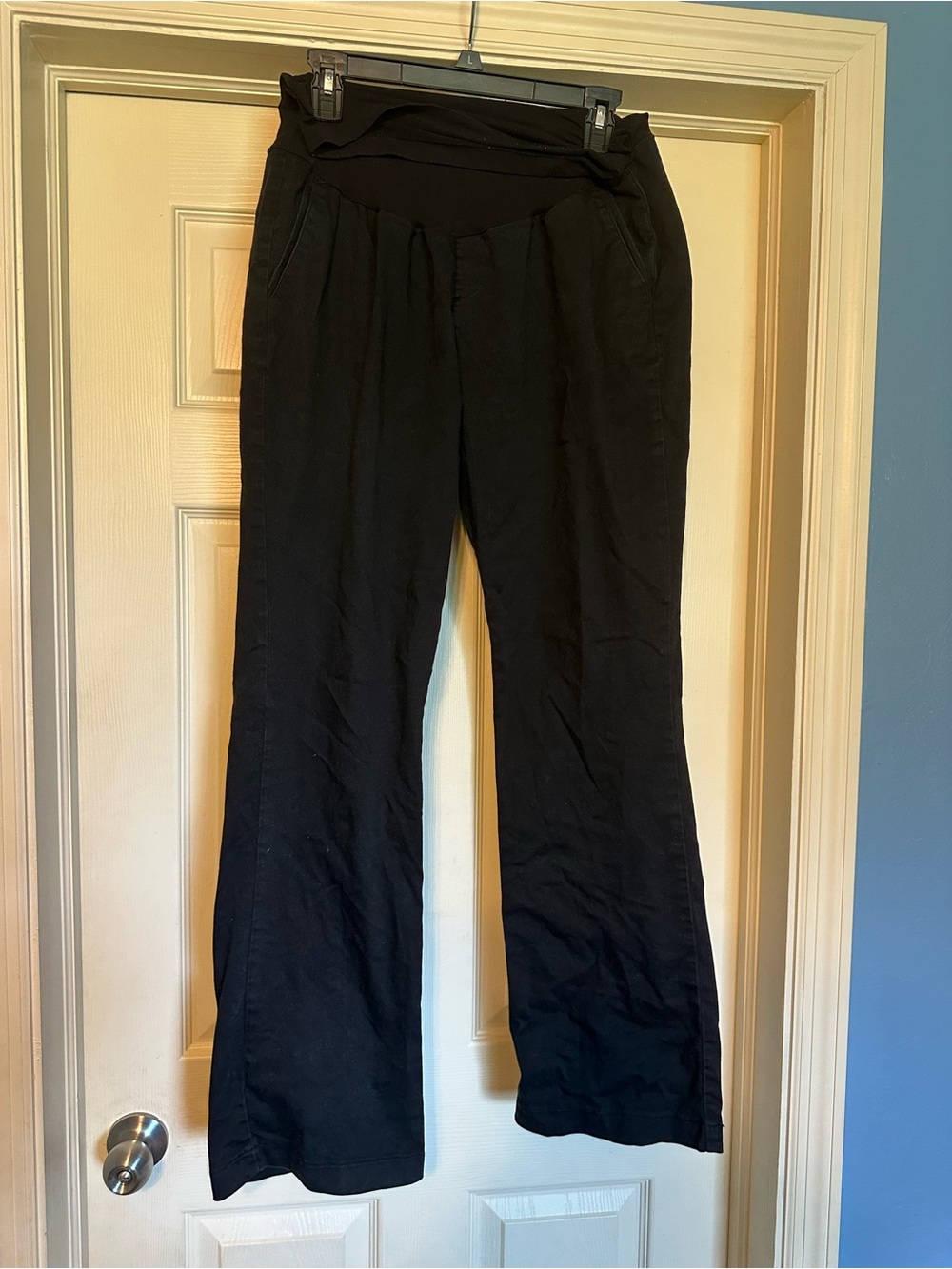 Indigo Blue Maternity Black, Khaki, & Navy Blue Boot-Cut Maternity Pants